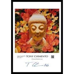 Appearing Buddha by Tony Chimento Signed Art Poster 13"x19"